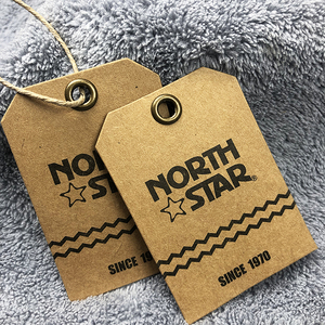 Giấy kraft in ấn treo Thẻ tag witheyelet kimble trẻ em hangtag Joker đồ trang sức với logo tùy chỉnh hangtag - Product Image 2