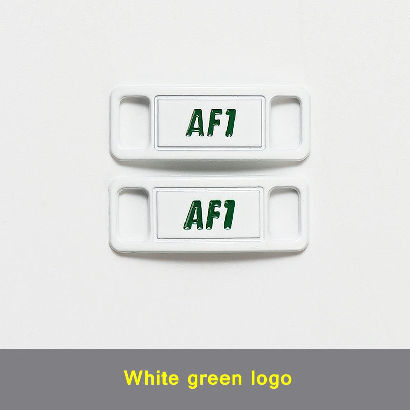 White green logo