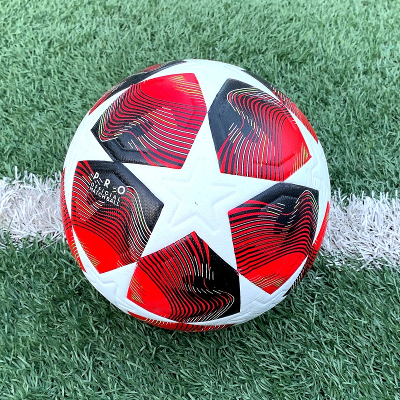 Patch rouge cinq étoiles en PU pour la Ligue des Champions de l'UEFA 2025
