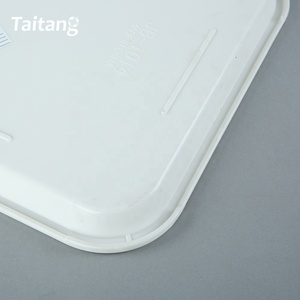 防滑方形塑料托盘可回收三聚氰胺托盘餐厅厨房酒吧茶饼食品托盘 - Product Image 4