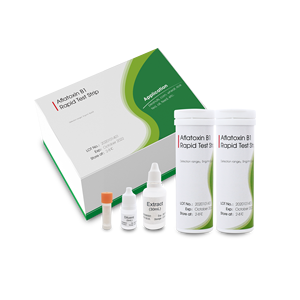 Fabrika fiyat hızlı test kiti Aflatoxin B1 algılama kartı test tahıl küf - Product Image 1