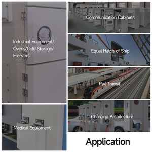 Heavy Duty Đen 50*50 Mét Hợp Kim Nhôm Folding Bảng Bản Lề Điều Chỉnh Mô-men Xoắn Điều Khiển Đồ Nội Thất Phẳng Bản Lề B2204 - Product Image 4