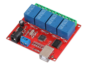 4-Channel 12V controllo Smart interruttore del modulo relè scheda di interfaccia del Computer relè Controller per kit di automazione elettronica - Product Image 4