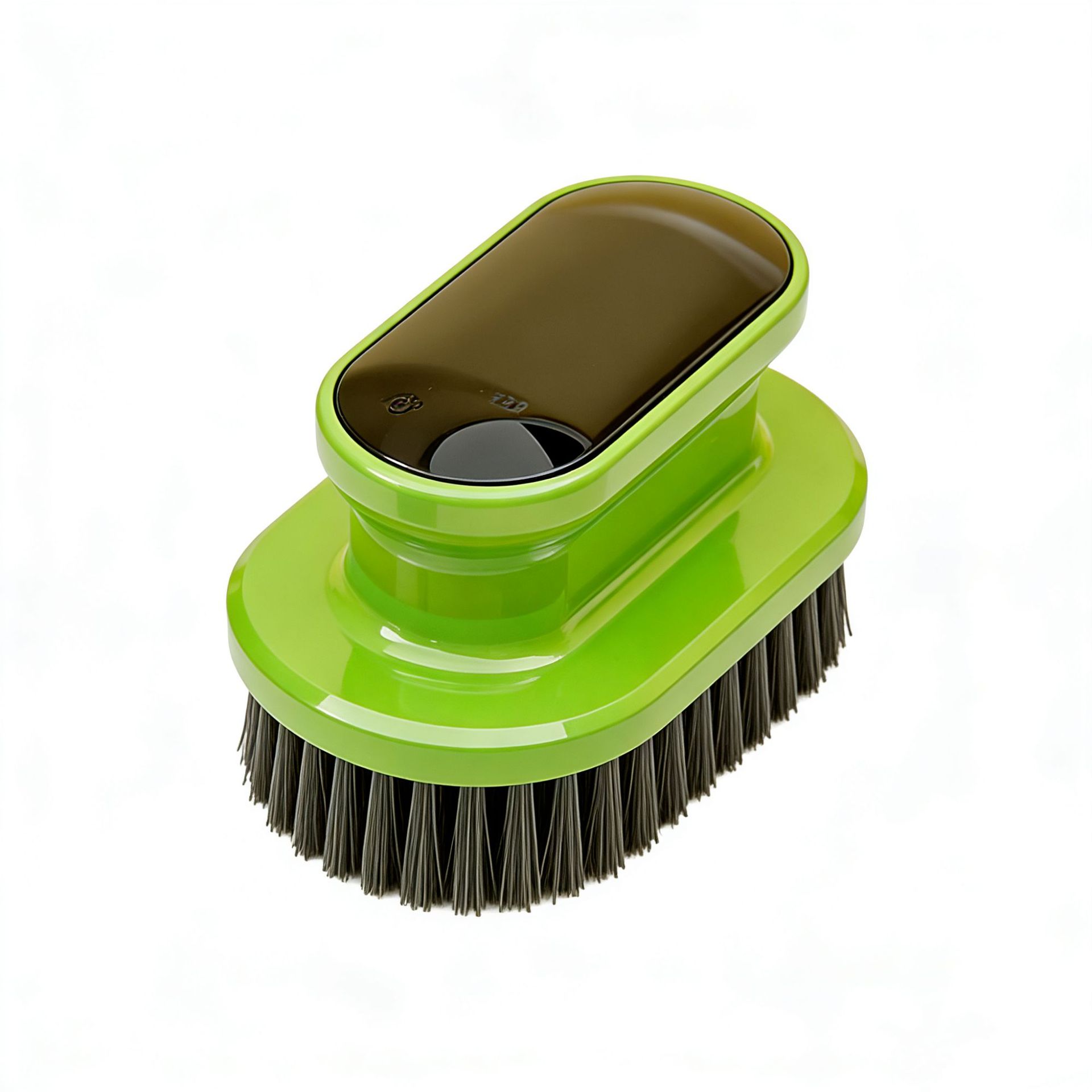 Brosse à vêtements verte