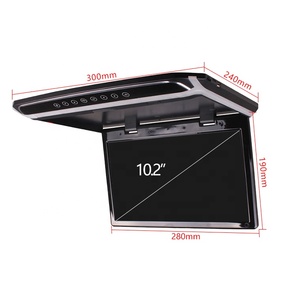 10.<strong>2</strong>&quot; Ultra Slim MP5 LCD Screen TF HDMl FM Function <strong>2</strong> Video <strong>Input</strong> <strong>1</strong> Audio <strong>Output</strong> HD Full View Angle TV Car Roof Monitor - Product Image 5