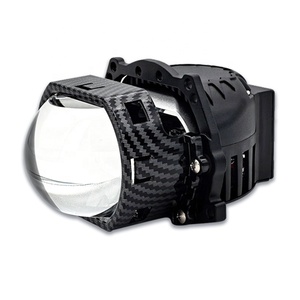 HYMLハイパワーレンバイLEDプロジェクターLEDヘッドライト70WLEDフォグライト/ハイビームヘッドライト車用3インチレーザーLED電球
