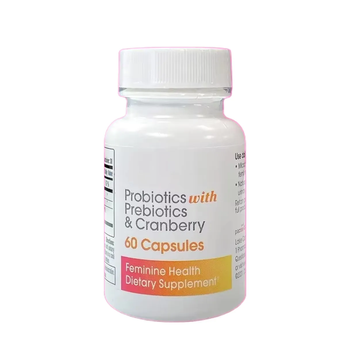 Frauen Probiotika mit Cranberry-Supplement D-Mannose gesundes weibliches Gesundheits-Supplement Cranberry-Extrakt D-Mannose-Tabletten