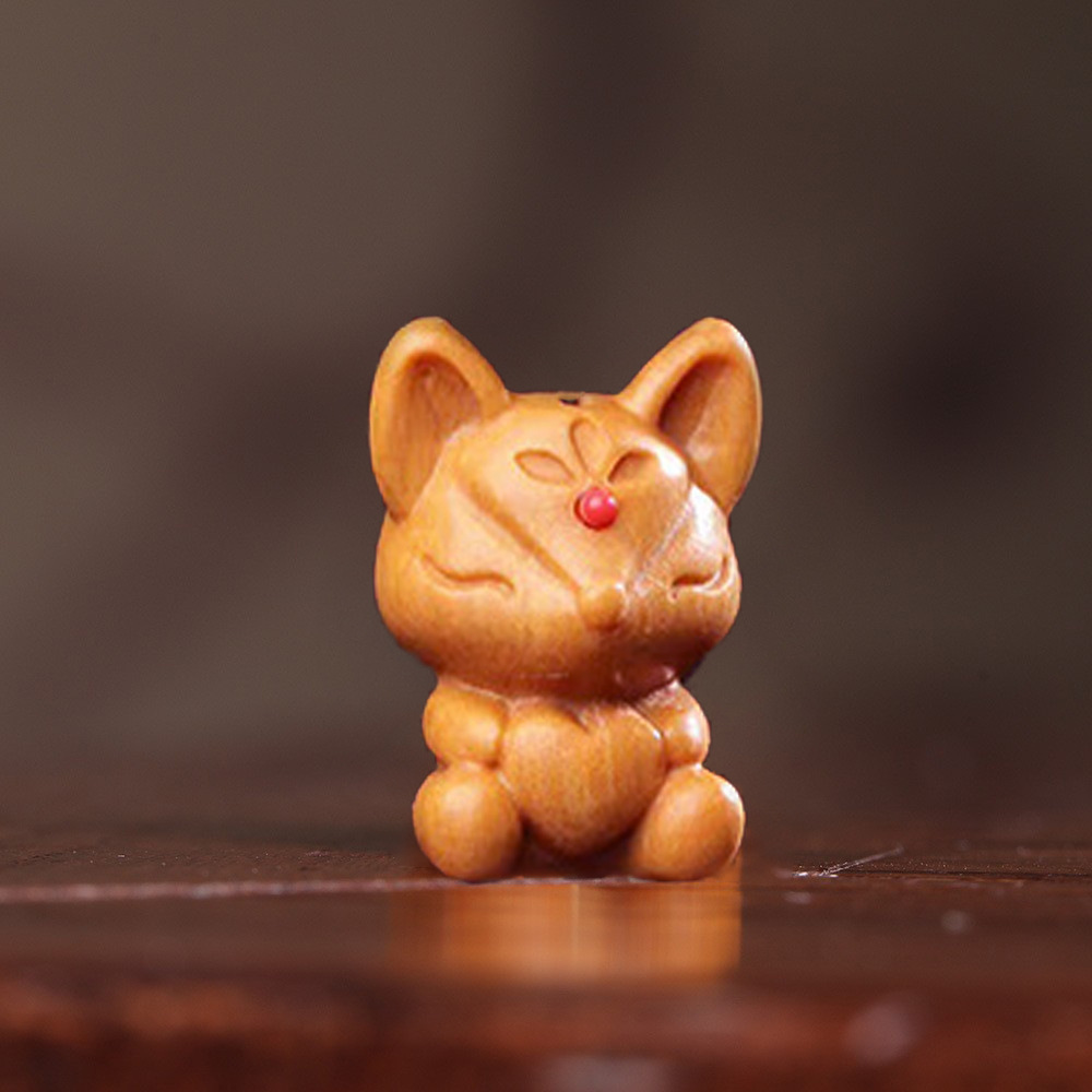 Renard en contemplation (18*16*13mm)