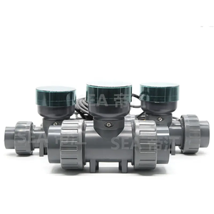 0.6Mpa 60-800 litros/min DN32 DN50 Salida de pulso Caudalímetro de agua de plástico digital Medidor de flujo de tubería de PVC de bajo costo - Product Image 3