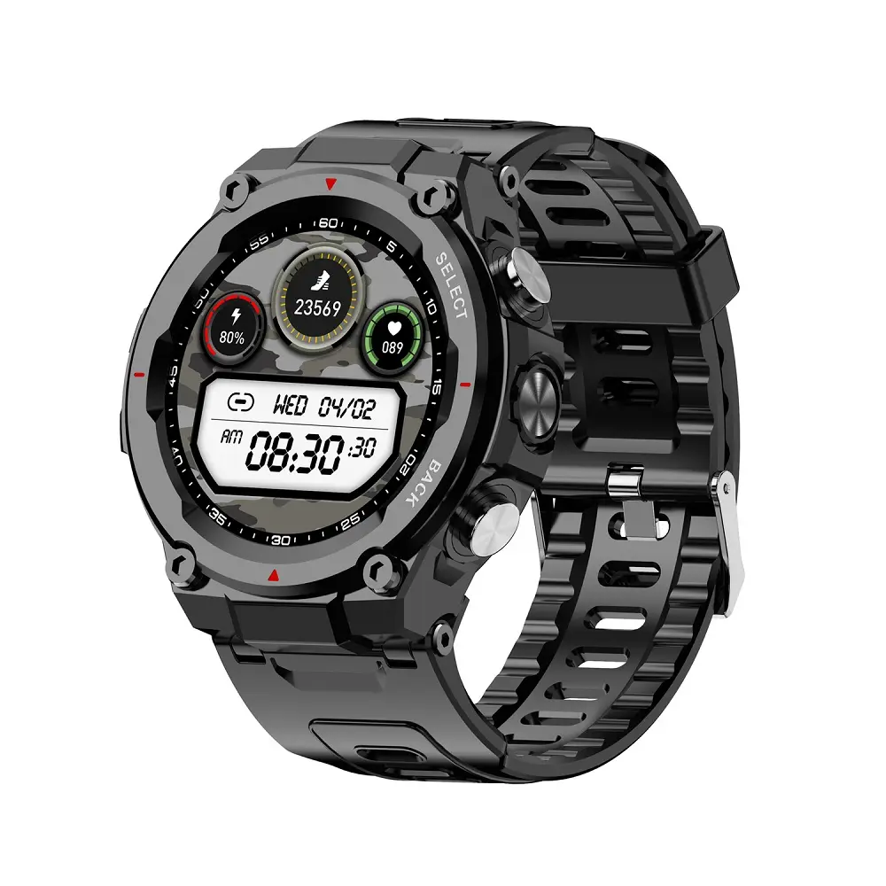 Orologio sportivo 2024 stile esterno PGD446 con localizzazione GPS ECG impermeabile Fitness Tracker cardiofrequenza orologio sportivo PGD446