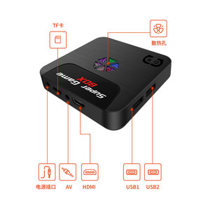 X5S คอนโซลวิดีโอเกมพร้อมเกมมากกว่า10000เกมที่3D ความละเอียดสูงรองรับหลายอุปกรณ์กล่องเกมในบ้านโรงงาน - Product Image 2