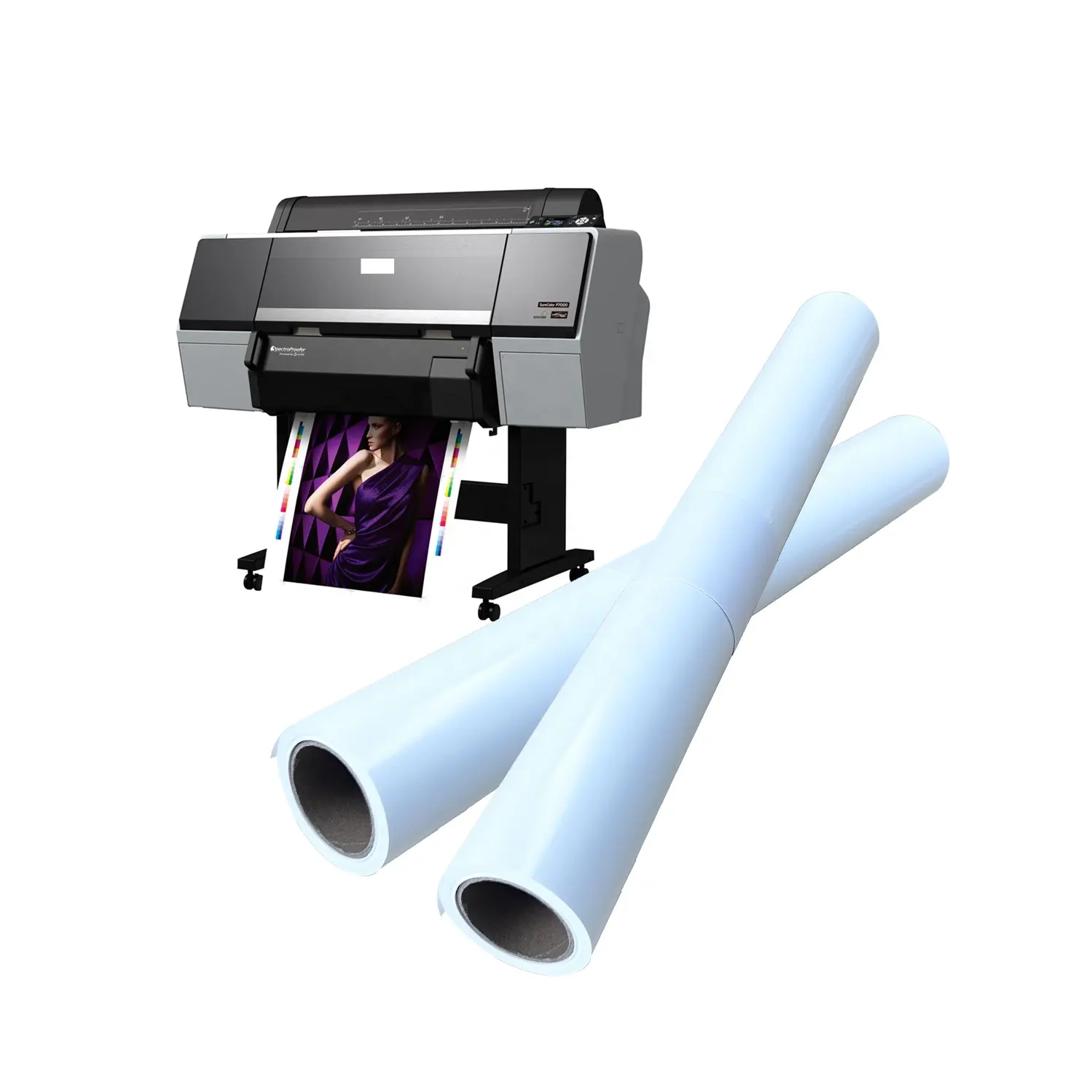 Großhandel Hochwertige Rc Inkjet Hoch glänzende Fotopapier rolle für HP Drucker