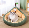 ホットコットンウール両面パッドペット猫の巣春冬4シーズン供給犬用ベッド大型猫用休息ベッド