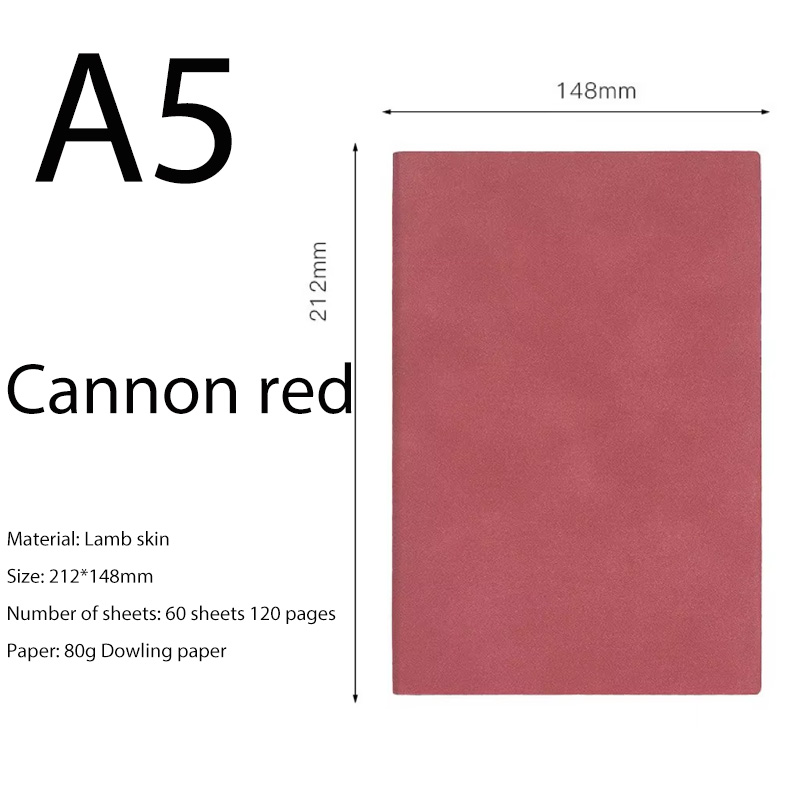 A5 Canon rouge