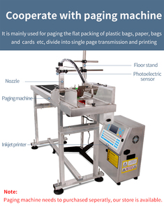 Stampante a getto d'inchiostro Online industriale ad alta velocità tipo Cij macchina di codifica multilingue portatile per la vendita flessibile - Product Image 3