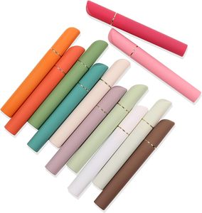 Assorted Colors 12 Counts of Aesthetic <strong>Highlighter</strong> Pen Set Soft <strong>Chisel</strong> <strong>Tip</strong> Cute <strong>Highlighters</strong> Mild Colors with Retro Barrel - Product Image 1