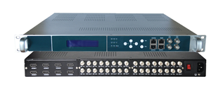 DMB 90E FTA DVB to IP ASI 4 8 12 16 20 24周波数オプションHTTP SRTゲートウェイIRD