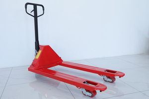 Двухтонный ручной гидравлический домкрат для поддонов-прочный нейлоновый колесный дизайн, портативный и экономичный для промышленного перемещения поддонов - Product Image 3