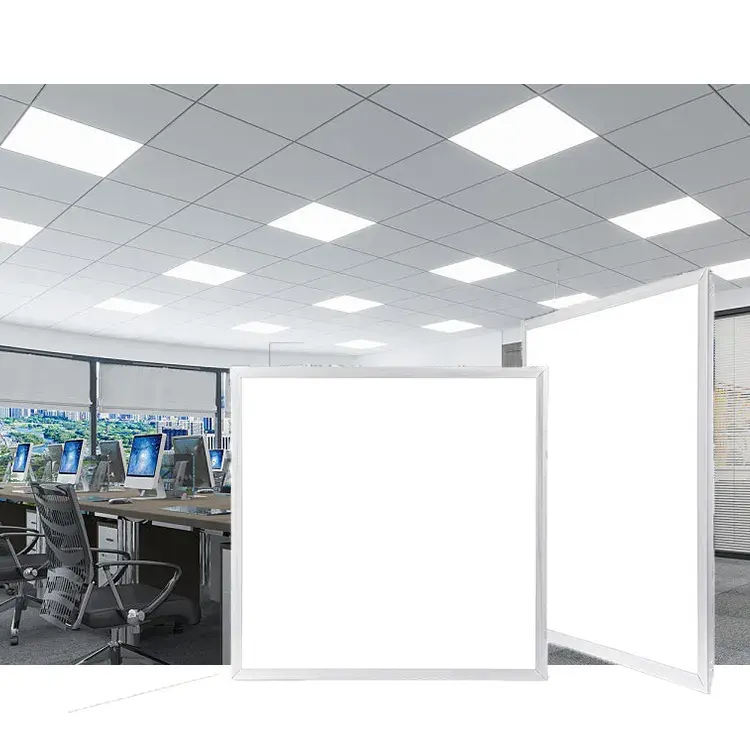 Schul-Krankenhaus-Panellicht Bürollampe 60 × 60 × 600 × 600 120 × 60 × 600 × 600 Decken-kommerzielles Vierkant-Flat-Led-Panellicht