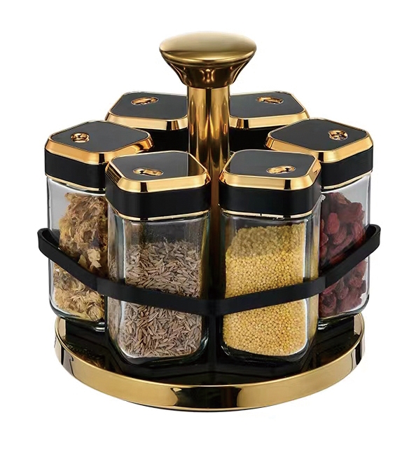 Vaso d'oro nero