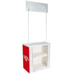 Portable Exhibition Display Counter Advertising Promo Booth