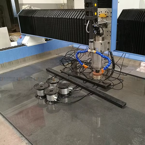 Good Quality Glass Working Center with <strong>Multi</strong> <strong>Function</strong> Shaped Glass Process Center Milling Drilling Edging Grinding Polishing - Product Image 3