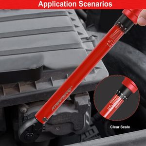 Bộ Dụng Cụ Sửa Chữa Xe Đạp Mô-men Xoắn Kích Thước Nhỏ 1/2 40-210 NM Bộ Cờ Lê Siêu Xoắn - Product Image 5