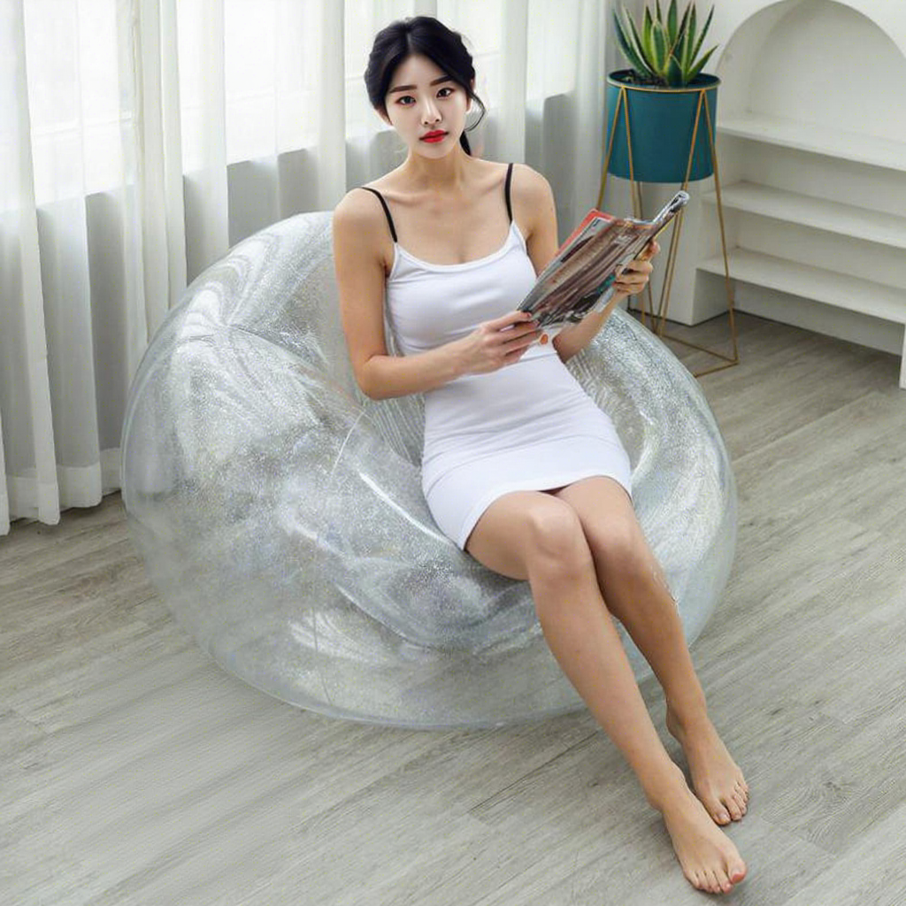 Clearance sale-transparent sofa