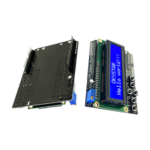OKY4004 LCD 1602 16 X2 Zeichen LCD-Platine Tastatur schild Blaue Hintergrund beleuchtung