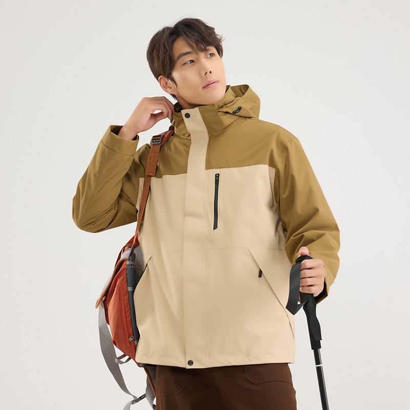 Modèle standard national - Jaune désert/Marron bois double