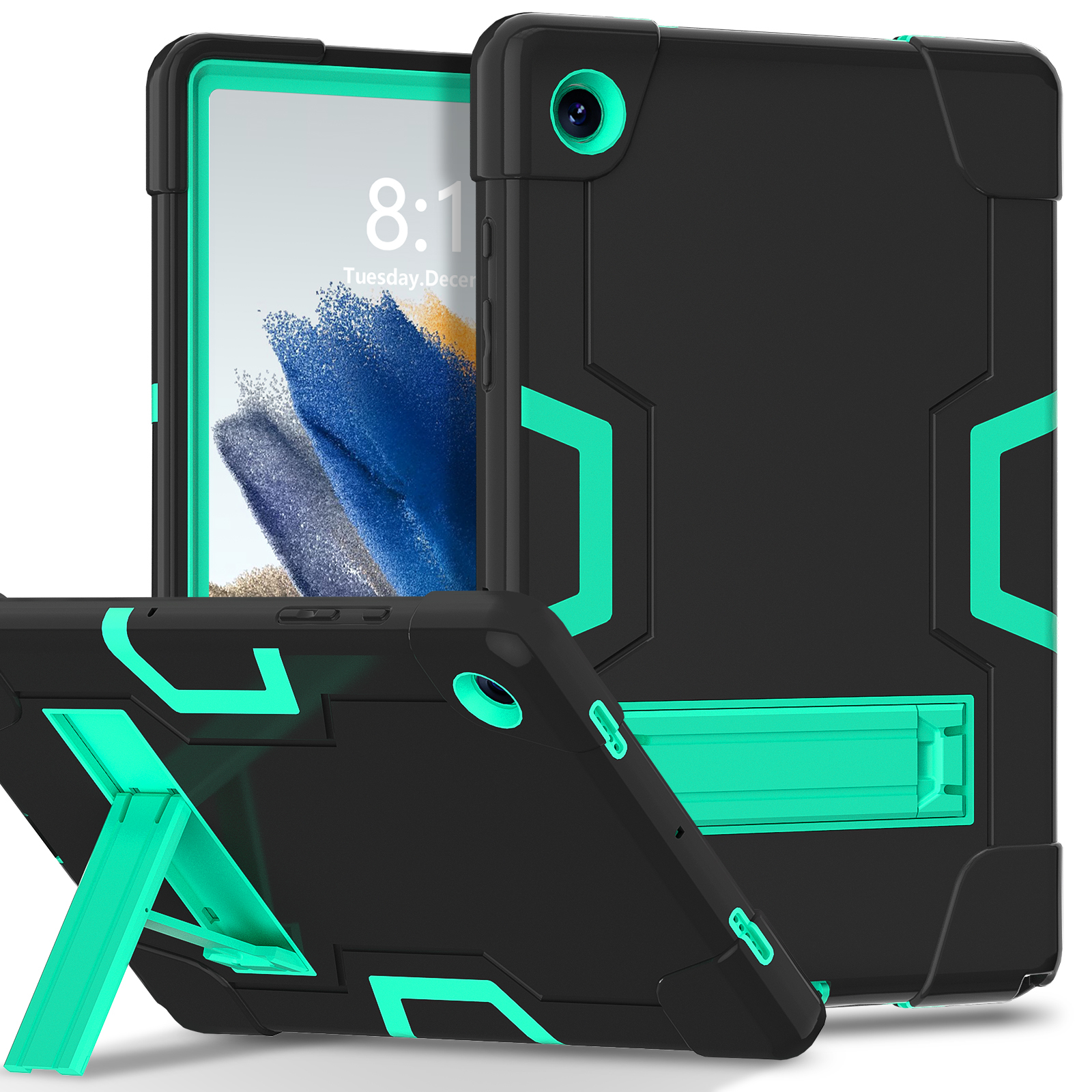 Noir + Aqua