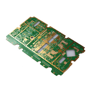 การผลิต rogers PCB และ PCBA สำหรับอุปกรณ์รักษาความปลอดภัยพร้อมหน้ากากบัดกรีสีเขียว - Product Image 1