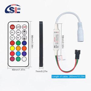 Easy Control RGB-Controller mit App Bluetooth Ändern verschiedener Modi Stepless Dimming Erstellen von Ambiente oder für Home Deco - Product Image 5