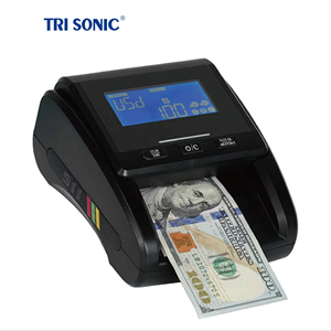 Detector portátil de billetes de banco, máquina contadora de billetes en efectivo multidivisa, 2 unidades - Product Image 1