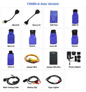 FCAR เครื่องมือวิเคราะห์ปัญหาหนัก F508R,เครื่องสแกนรหัสรถบรรทุก OBD2 24V เวอร์ชันยุโรปปี F508R - Product Image 3