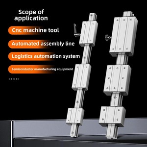 Nuevo núcleo de rodamiento de bloque óptico de acero de riel deslizante de guía lineal de doble eje de alta velocidad para maquinaria de carpintería CNC - Product Image 2