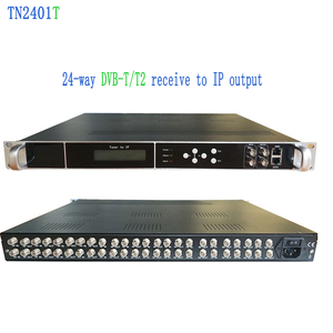 24 canali Satellite DVB-S2 DVB-C dvb-t ATSC DTMBT sintonizzatore ISDBT al Gateway IP per sistemi IPTV - Product Image 2