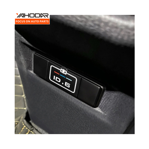ที่เท้าแขนแถวหลังของรถฝาครอบป้องกันพอร์ต USB สำหรับ VW ID.4 crocz ID.6 ID.3ป้องกันฝุ่นฝาครอบอลูมิเนียม - Product Image 6