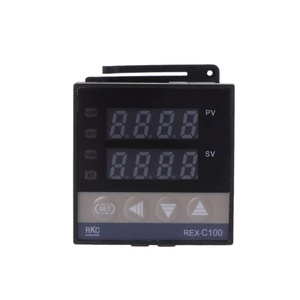 REX-C100デジタルPID温度コントローラーPID温度計SSR40DAソリッドステートリレーK熱電対プローブラジエーター - Product Image 1