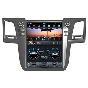 PX6 12.1 "テスラスタイル垂直スクリーンAndroid9カーDVDプレーヤーナビゲーションGPSラジオforTOYOTA for Fortuner OLD - Product Image 1
