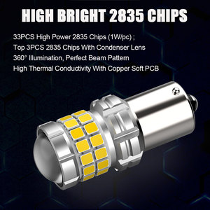 Yüksek kalite Canbus hata ücretsiz 921 912 T15 W16W LED ampuller 14W LED LED sinyal ışığı ve yüksek dağı için/3rd fren ampuller - Product Image 3
