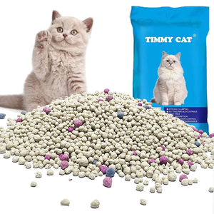 Arena de gato en iyi temiz bentonite kedi çöp yavru bentonite topaklanma kum bentonite kedi çöp kediler için