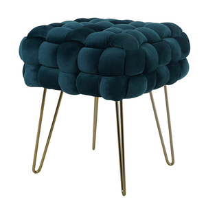 Le tabouret coloré de pouf de salon de style moderne place pour la chambre à coucher/salon