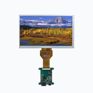 Módulo de pantalla LCD Pantalla de 7 pulgadas con placa de interfaz de audio y video para placa principal Raspberry Pi o X86 - Product Image 2