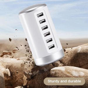 מספר <span class=keywords><strong>USB</strong></span> טעינה תחנת מטען שולחן עבודה שקע מטען עם eu לנו uk מתאם טלפונים אנדרואיד מחשבים ניידים שעונים אוזניות תואמים שעונים