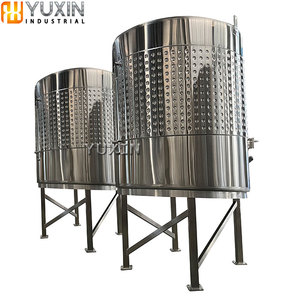 Tanques de vinos 5000L 8000l 10000L 20000l thép không gỉ rượu vang lên men Tank với làm mát bơm trên hệ thống - Product Image 4