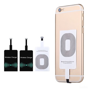 用于iPhone 6 7 Plus通用充电接收器适配器垫线圈用于微型USB型C手机 - Product Image 2