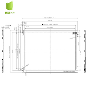แผงจอ LCD ป้องกันแสงสะท้อนขนาด10.4นิ้ว800x600 SVGA โมดูล LCD แบบใช้มือถือ - Product Image 4