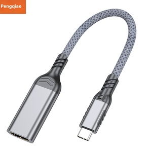 Thunderbolt 4/5 Type-C，用于HDMI母适配器，带8M usb-c扩展投影电缆聚氯乙烯视频计算机4K 60投影屏幕 - Product Image 5