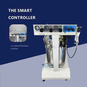Çelik Metal PLC bileşenleri uyumlu KCI toz boya üretim hattı için yeni durum otomatik elektrostatik sprey tabancalar - Product Image 4